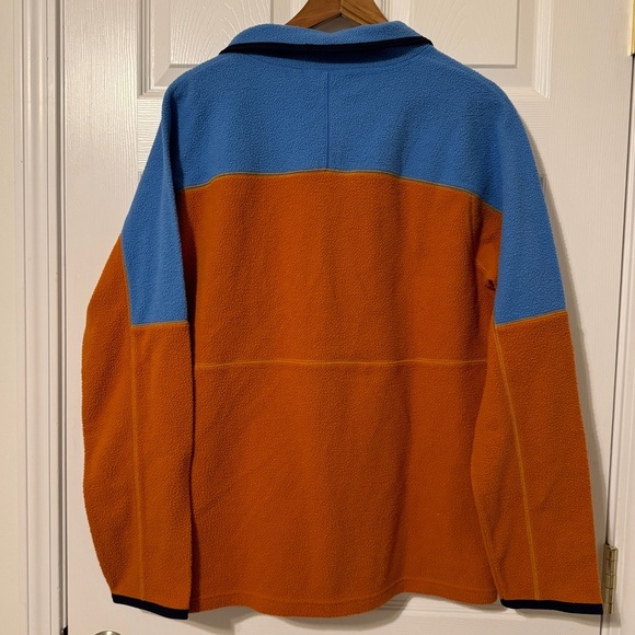 Cotopaxi Abrazo Half-Zip Fleece Jacket Men’s Size Medium Blue Orange Sweater - Picture 5 of 9
